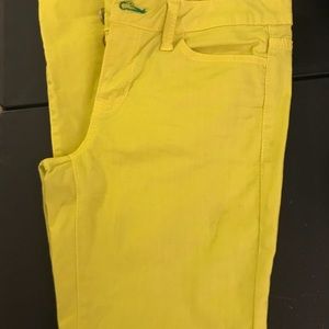 USPA Women’s Yellow Denim Jeans